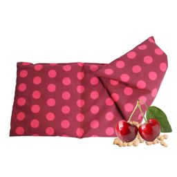 Original Dr. Berger 3-Kammer-Kirschkernkissen Tupfendruck Rot 50 x 20 cm