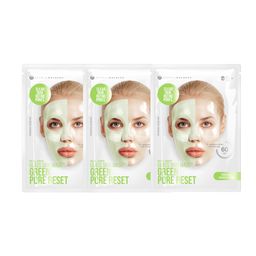 GlassSkinMask Green Pore Reset 3er Pack