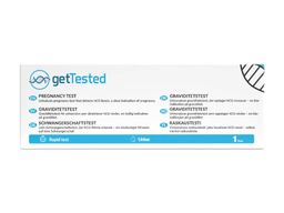 GetTested Schwangerschaftstest | Bestimmung des Schwangerschaftshormons hCG im Urin