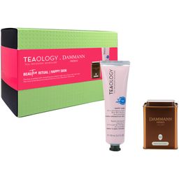 Teaology, Happy Skin Ritual Set = Happy Skin 100 ml + Week End á Paris flavored Tea 30 g