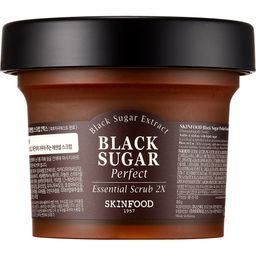 SKINFOOD Black Sugar Perfect Scrub Mask – Gesichtspeelingmaske mit schwarzem Zucker