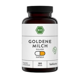 bioKontor Goldene Milch Pulver Kapseln