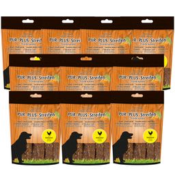 Schecker Kausnack - PUR Plus Kaustreifen Hühnchen + Karotte