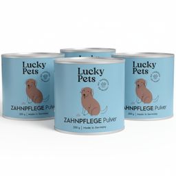 Lucky Pets Zahnpflegepulver Hund – Zahnsteinentferner Hund | Dental Pulver Zahnstein & Mundgeruch