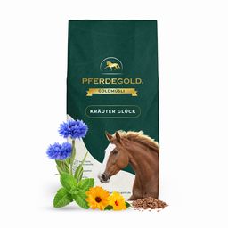 Pferdegold Goldmüsli Kräuter Glück