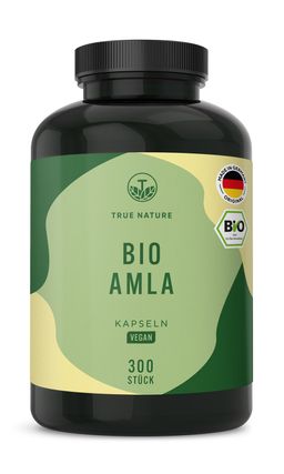 TRUE NATURE® Bio Amla Kapseln - Indische Stachelbeere Vegan & Made in Germany