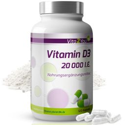 Vita2You Vitamin D3 20.000 IE Kapseln