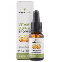 Alphavitalis® Vitamin D3 K2 Tropfen