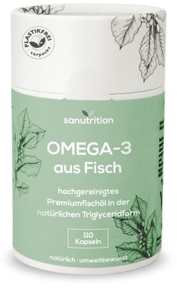 Sanutrition® - Omega-3 aus Fischöl 1.000 mg