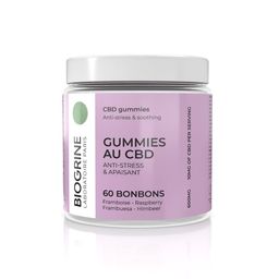 BIOGRINE CBD GUMMIS, HIMBEER