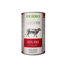 PERRO Premium Pur Rind - Nassfutter Hund adult