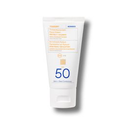 KORRES YOGHURT Getönte Sonnencreme für das Gesicht SPF50