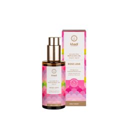 khadi Ayurvedisches Körperöl Skin & Soul Oil Rose Love
