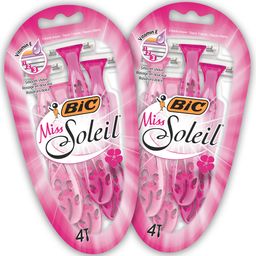 BIC Miss Soleil Rasierer Damen, 8 Einwegrasierer mit je 3 Klingen