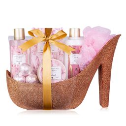 accentra Geschenkset für Frauen "A moment for you" im Glitzer-Pump