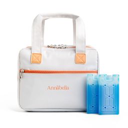 Annabella Tasche für Doppel Milchpumpe - Isoliertasche für Babyflasche & Milchpumpen zur Muttermilch