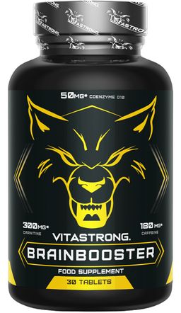Vitastrong Brainbooster - 30 Tabletten, Konzentration & Gedächtnis