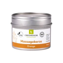 GREENDOOR Massagekerze  Orange