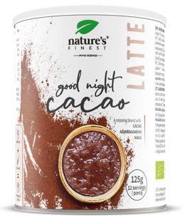 Nature's Finest Good night latte - Kakao-GETRÄNK mit Aswaganda, Maca und Kakao