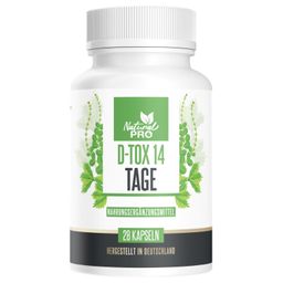 Natural Pro | D-Tox 14 Tage | Nahrungsergänzungsmittel | 28 Kapseln für 14 Tage