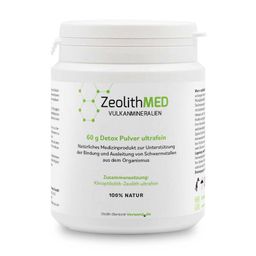 Zeolith MED Detox-Pulver ultrafein