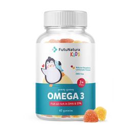 FutuNatura Omega-3 Gummies für Kinder - zur Unterstützung des Gehirns und der Sehkraft