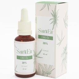 Saint EIR CBD Öl 30% Vollspektrum - 30 ml, 9000 mg, 750 Tropfen - Laborgeprüft, Deutsche Marke
