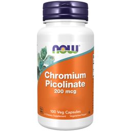 Now Foods, Chromium Picolinate, 200mcg