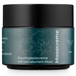 VIGOROUS® Moossalbe 100ml Antifaltencreme - Naturkosmetik mit Hyaluronsäure