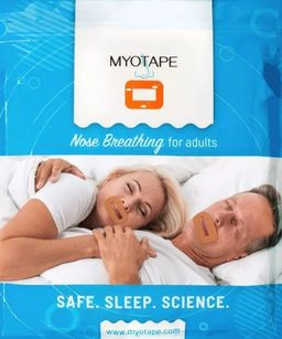 MyoTape Mundpflaster  für die Unterstützung der Nasenatmung (90 Stück) (Größe M)