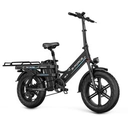 G-FORCE DE-S Elektrisches Lastenrad, 48V 45Ah Akku, Doppelfederung