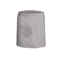 Carenesse Sauna-Kilt Herren 50x140 cm  grau