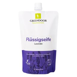 GREENDOOR Flüssigseife Nachfüllpackung Lavendel