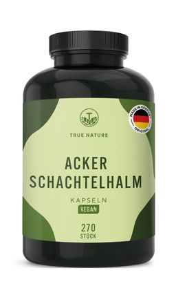 TRUE NATURE® Ackerschachtelhalm Kapseln - Vegan & Made in Germany
