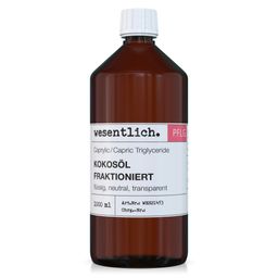 wesentlich. Kokosöl fraktioniert