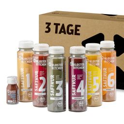 Kloster Kitchen Saftkur 3 Tage (inkl. 4,50€ Einweg Pfand)