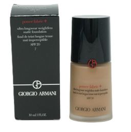 Giorgio Armani power fabric+ ultra longwear weightless matte Foundation # 7