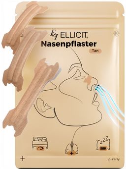 ELLICIT® Nasenpflaster Tan, Universalgröße