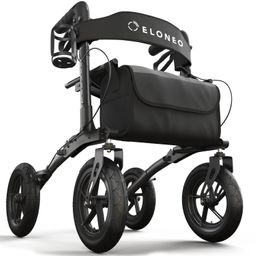 ELONEO Outdoor Rollator mit Luftbereifung