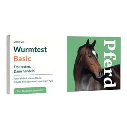 Wurmtest Basic Pferd inkl. Strongyliden, Spulwürmer & Co.