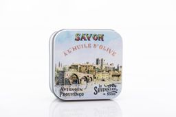 La Savonnerie de Nyons - Metallbox mit Seife "Pont d'Avignon"