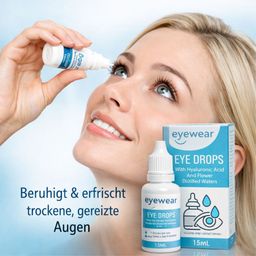Eyewear Augentropfen mit Hyaluronsäure & Blütenwässern