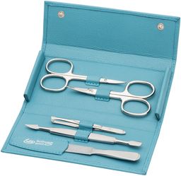 Erbe, Druckknopf-Etui Siena, vernickelt