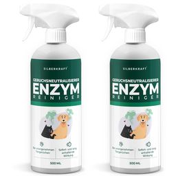 SILBERKRAFT Enzymreiniger Hund & Katze