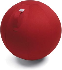VLUV LEIV Stoff-Sitzball 60-65cm Ruby