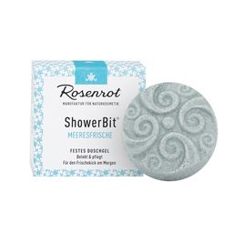 Rosenrot Naturkosmetik - ShowerBit® - festes Duschgel Meeresfrische