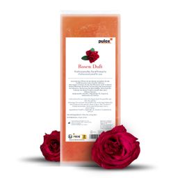 Pulox Paraffin-Wachs - Rosen-Duft, 450 g Block