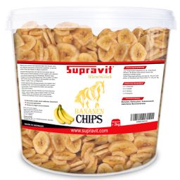 Supravit Bananenchips für Pferde –  Pferdeleckerli – aus 100% echten Bananen
