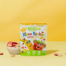 NutriPur gefriergetrocknete Früchte, kleiner Racker Erdbeere-Banane