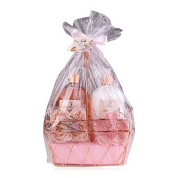 Accentra Geschenkset Blütenzauber Maracuja & Grapefruit im Drahtkorb